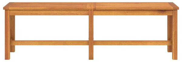 Tömör akácfa kerti pad 150 x 35 x 45 cm