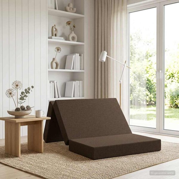 VidaXL Összecsukható kanapéágy 80 x 67 x 45 cm Tópszínű