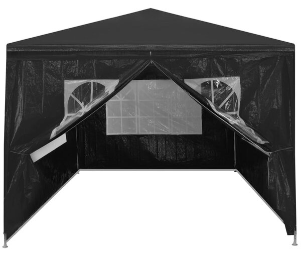 Antracitszürke partisátor 3 x 4 m