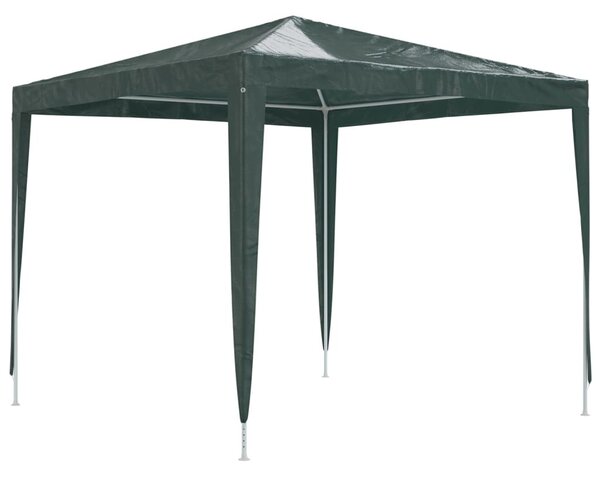 Zöld rendezvénysátor 2,5 x 2,5 m 90 g/m²