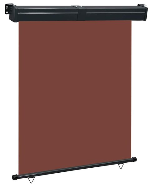 Barna oldalsó terasznapellenző 145 x 250 cm