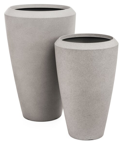 G21 Cement Oval virágcserép 44,3 x 44,3 x 69,8
