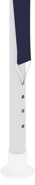 Kék rendezvénysátor oldalfalakkal 2 x 2 m 90 g/m²