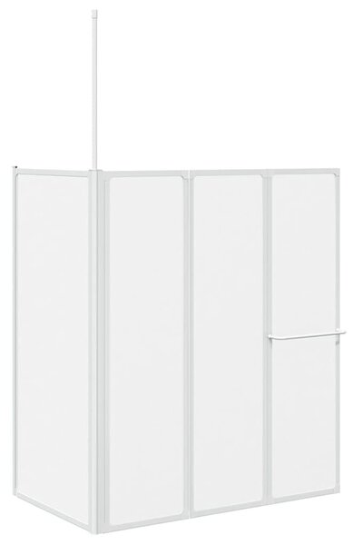 4 paneles összehajtható L formájú kádparaván 70 x 120 x 137 cm