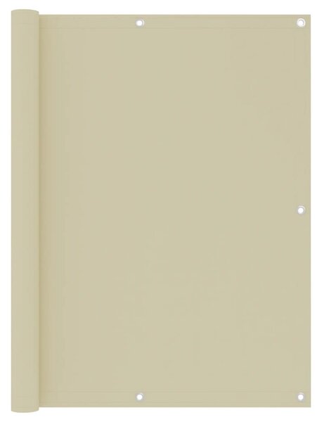 VidaXL krémszínű oxford-szövet erkélynapellenző 120 x 600 cm