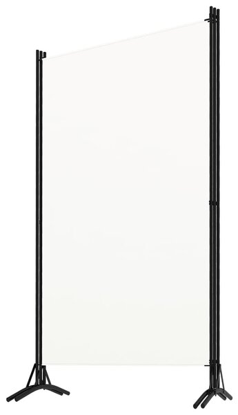 Fehér 3 paneles szövetparaván 260x180 cm