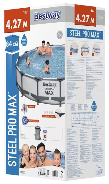 Bestway Steel Pro MAX medenceszett 427 x 84 cm