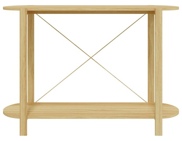 Fehér szerelt fa tálalóasztal 110 x 38 x 75 cm