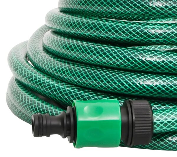 VidaXL medence tömlő zöld 10 m PVC