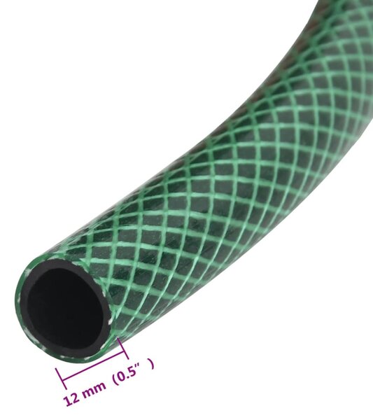 VidaXL medence tömlő zöld 10 m PVC