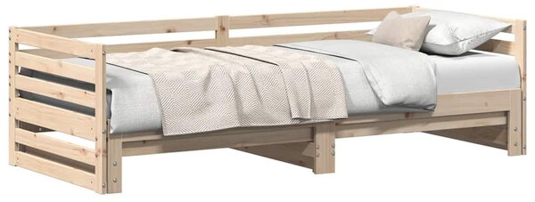 Heverőágy kihúzható ággyal matrac nélkül 80x200 cm