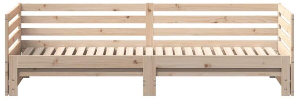 Heverőágy kihúzható ággyal matrac nélkül 80x200 cm