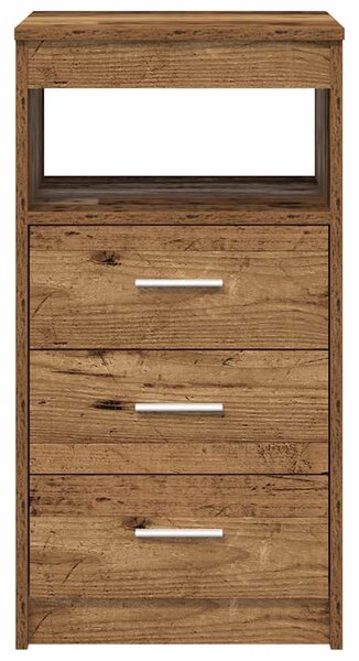 Régi fa mintás íróasztal szekrénnyel