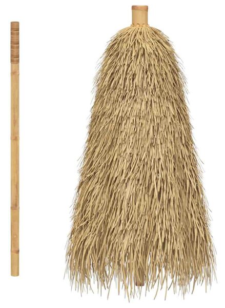 Bambusz tiki napernyő banánlevél lombkoronával 240 cm