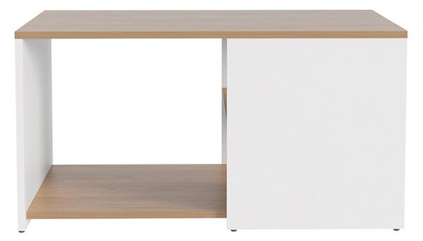 Dohányzóasztal 80x45x42 cm fehér GM-01