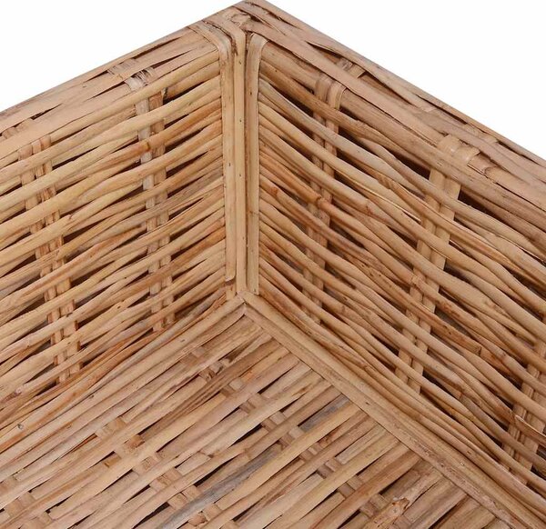 27 részes természetes rattan kanapészett
