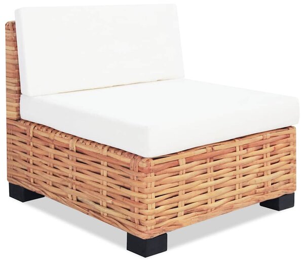 27 részes természetes rattan kanapészett