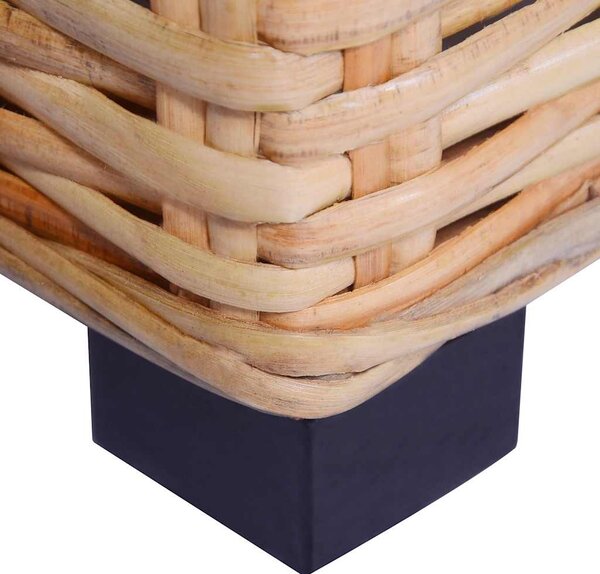 27 részes természetes rattan kanapészett