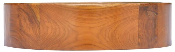 Tömör tikfa mosdókagyló 40 x 10 cm