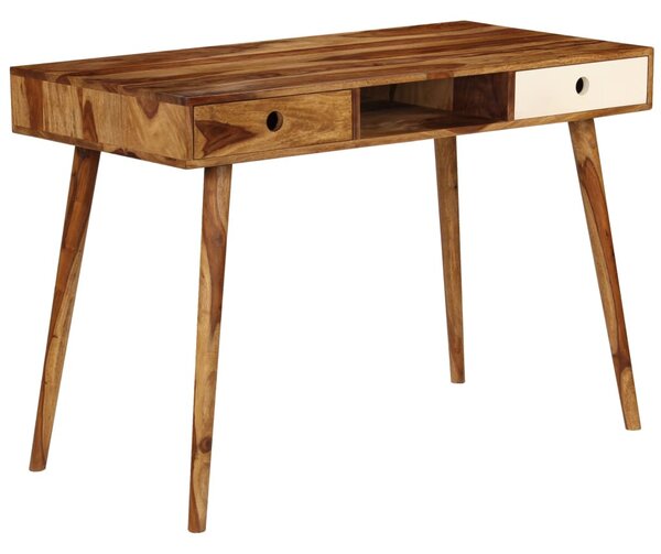 Tömör akácfából íróasztal 110 x 55 x 76 cm