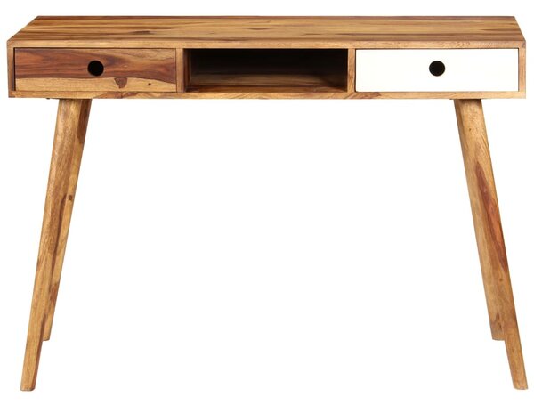 Tömör akácfából íróasztal 110 x 55 x 76 cm