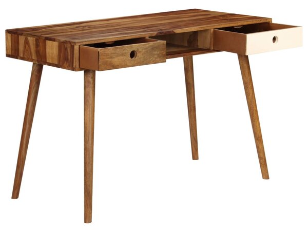Tömör akácfából íróasztal 110 x 55 x 76 cm