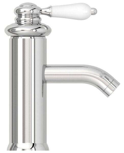 Krómozott felületű fürdőszobai mosdócsaptelep 130 x 180 mm