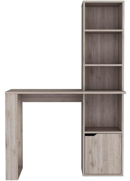 Polcos íróasztal tárolóval 98,5x45x148cm barna FUR1234-3
