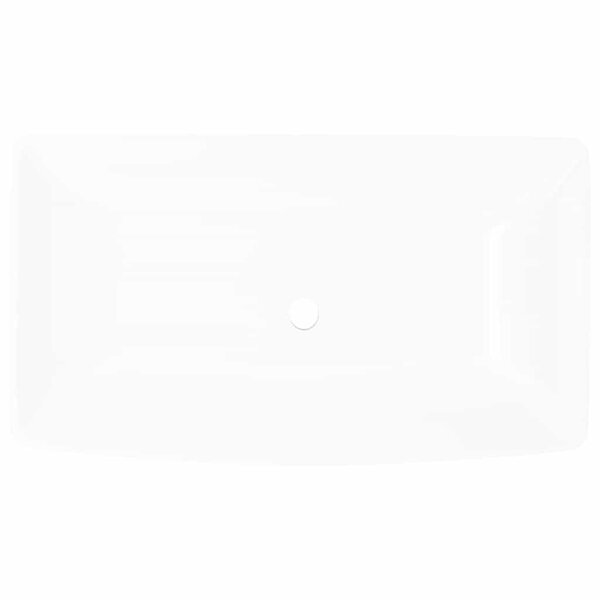 Luxus Kerámia Mosdó Négyszögletű Mosogató Fehér 71 x 39 cm