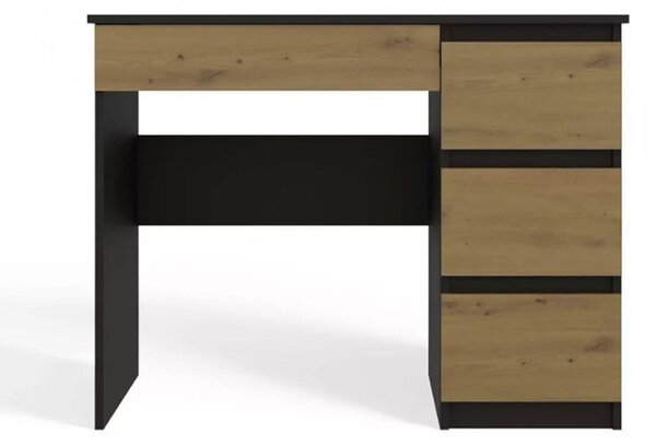 Fiókos íróasztal 98x51x76cm szürke FUR1952-1