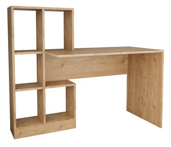 Polcos íróasztal 118x75x112cm barna FUR1239-1