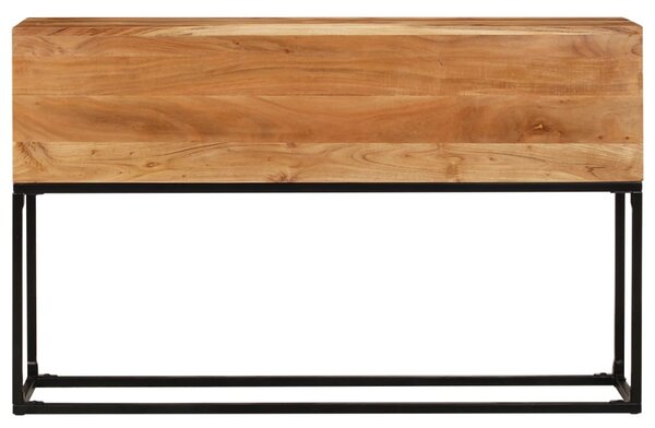 Tömör akácfa tálalóasztal 120 x 30 x 75 cm