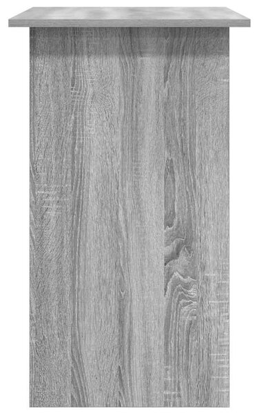 Szürke sonoma színű szerelt fa íróasztal 80 x 45 x 74 cm