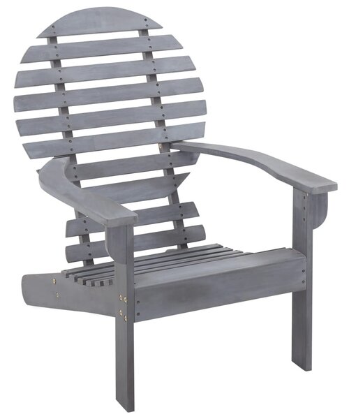 Szürke tömör akácfa Adirondack szék