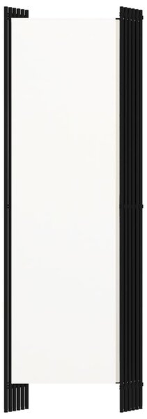 Fehér 6 paneles paraván 300 x 180 cm