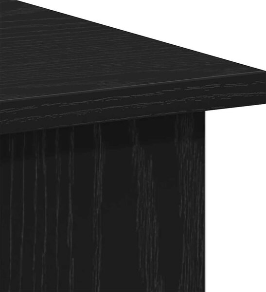 Fekete tölgyfa íróasztal 100 x 55 x 75 cm