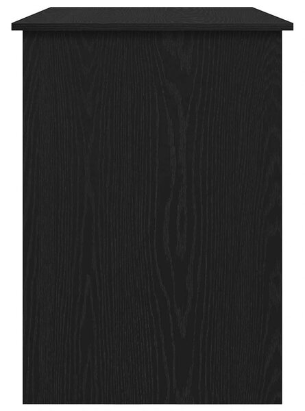 Fekete tölgyfa íróasztal 100 x 55 x 75 cm