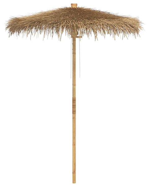 Bambusz tiki napernyő banánlevél lombkoronával 180 cm