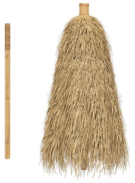 Bambusz tiki napernyő banánlevél lombkoronával 180 cm