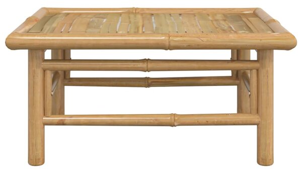 Bambusz kerti asztal 65 x 55 x 30 cm