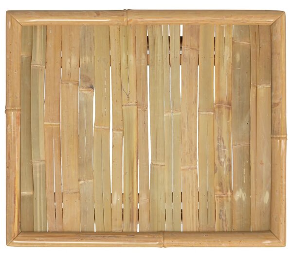 Bambusz kerti asztal 65 x 55 x 30 cm