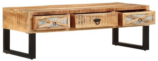 Tömör mangófa dohányzóasztal 110 x 50 x 38 cm