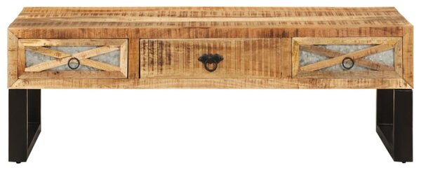 Tömör mangófa dohányzóasztal 110 x 50 x 38 cm