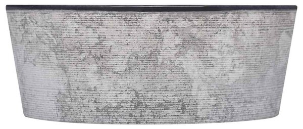 Fekete márvány mosdókagyló Ø40 x 15 cm