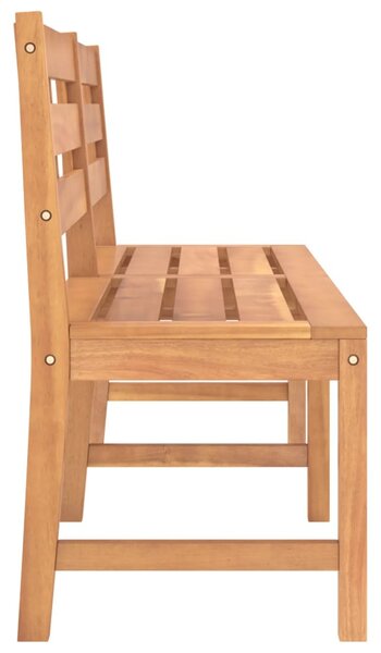 Tömör tíkfa kerti pad 180 cm