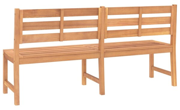 Tömör tíkfa kerti pad 180 cm
