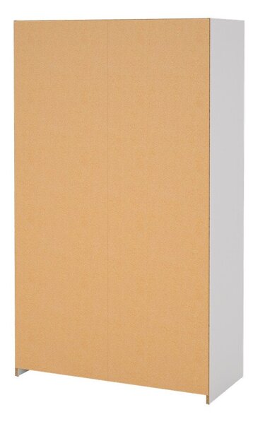 Fehér-szürke ruhásszekrény 105x180 cm Kit – Tvilum