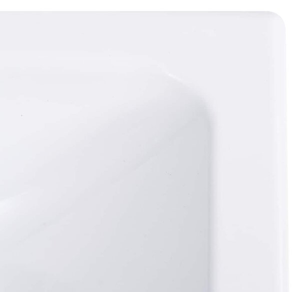 Fehér SMC mosdókagyló 400 x 220 x 90 mm