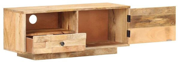 Tömör mangófa TV-szekrény 90 x 30 x 35 cm