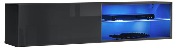 TV asztal/Szekrény ASM Southport 27 GG SW RTV 4 (grafit). 1024085